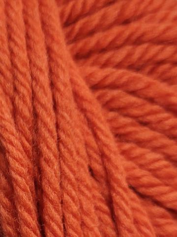 Fine Merino Superwash Aran 2110 Deep Orange from Diamond Luxury Collection Merino Wool